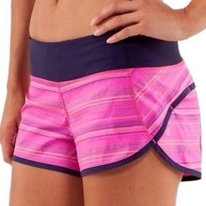 Lululemon Pow Elevation Stripe Speed Shorts